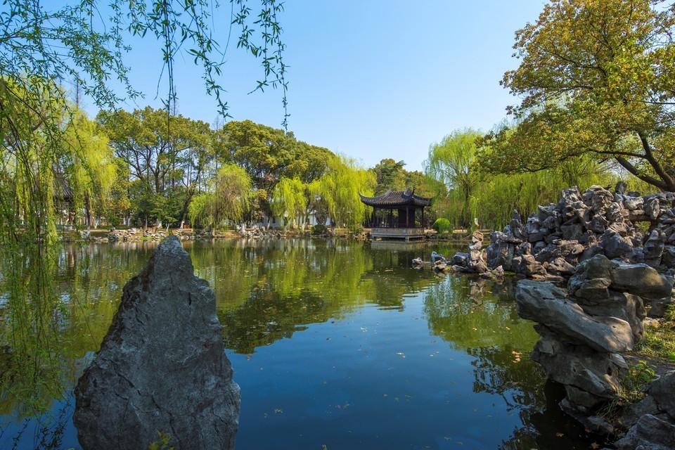 震泽公园图片