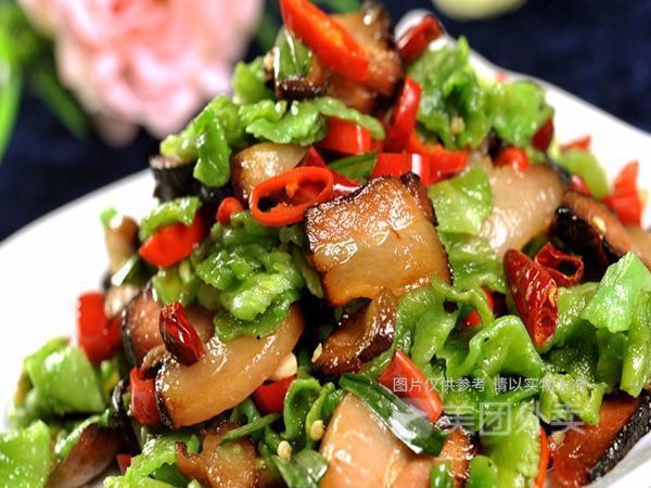 爆炒腊猪鼻图片