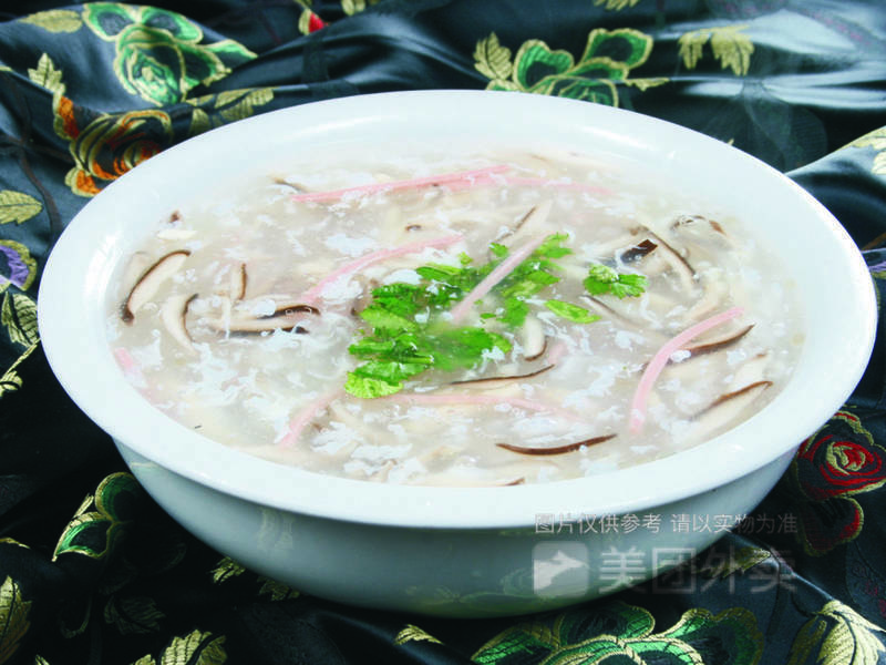 纹丝豆腐羹图片