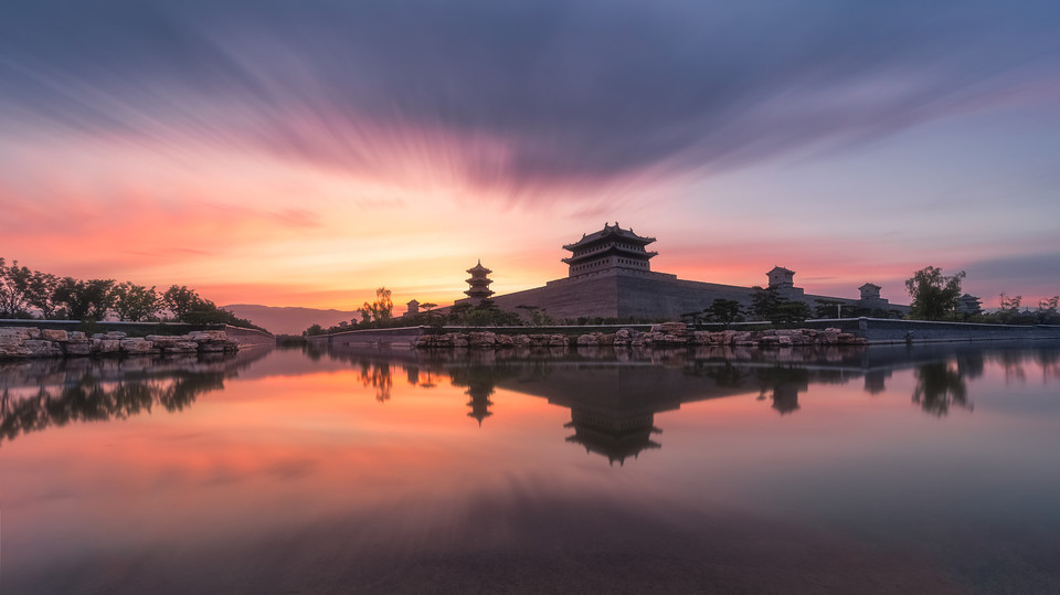 晋阳古城遗址图片