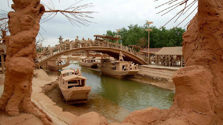 麻龙湾清明上河园图片