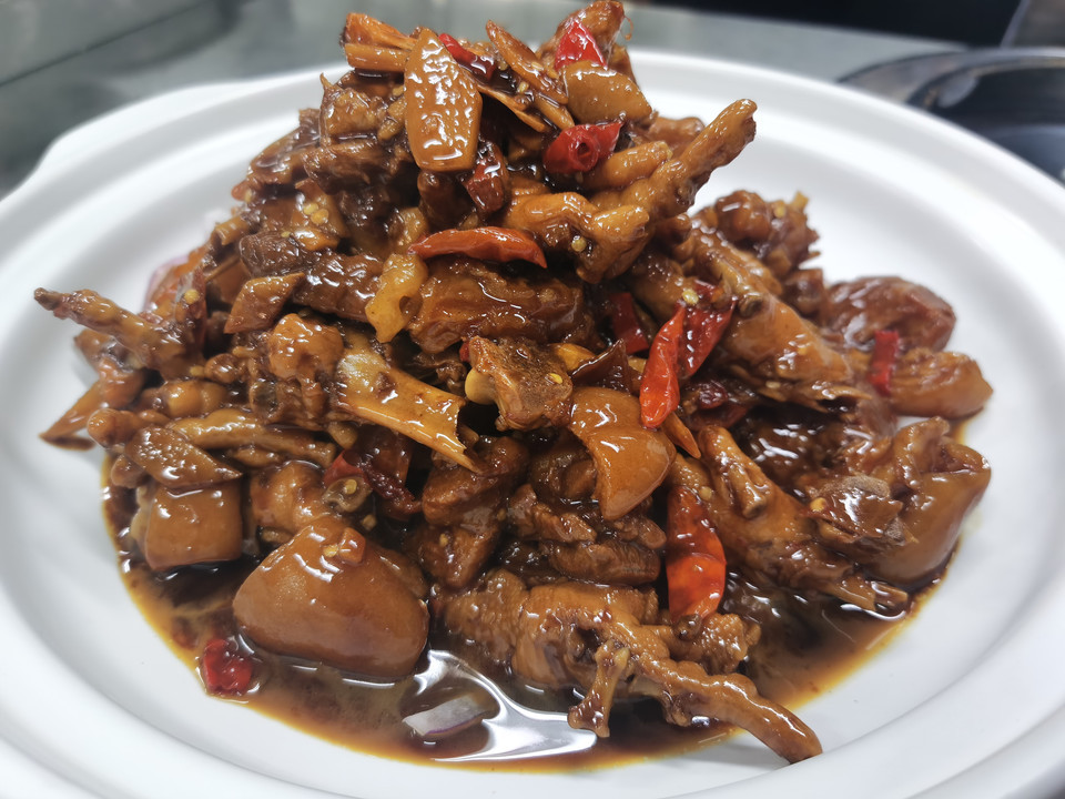 猪脚烧凤爪图片