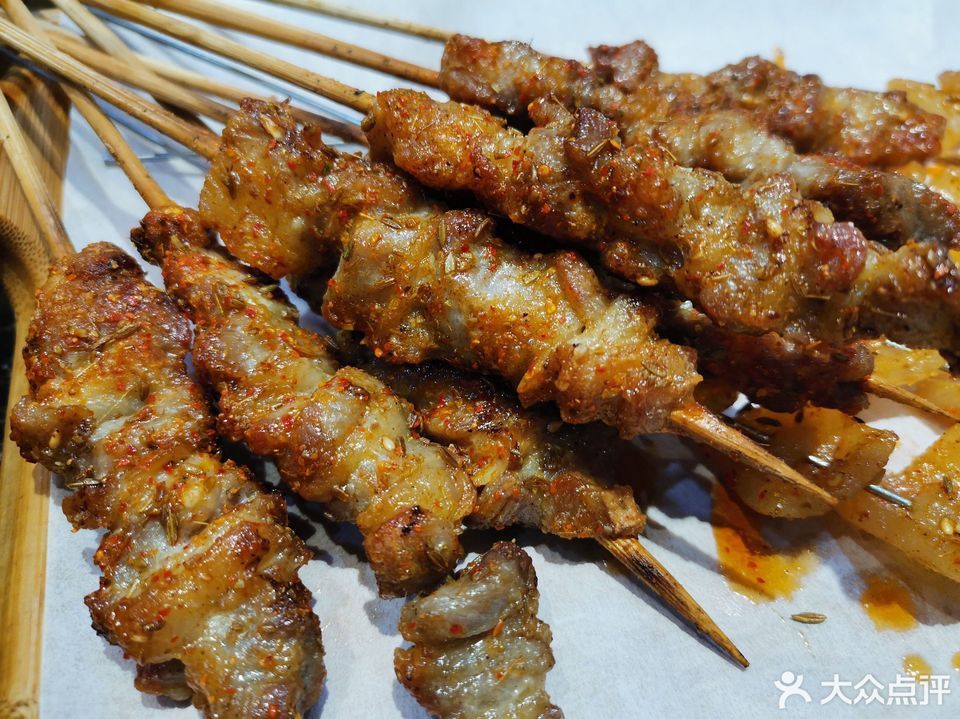 20个猪肉串图片