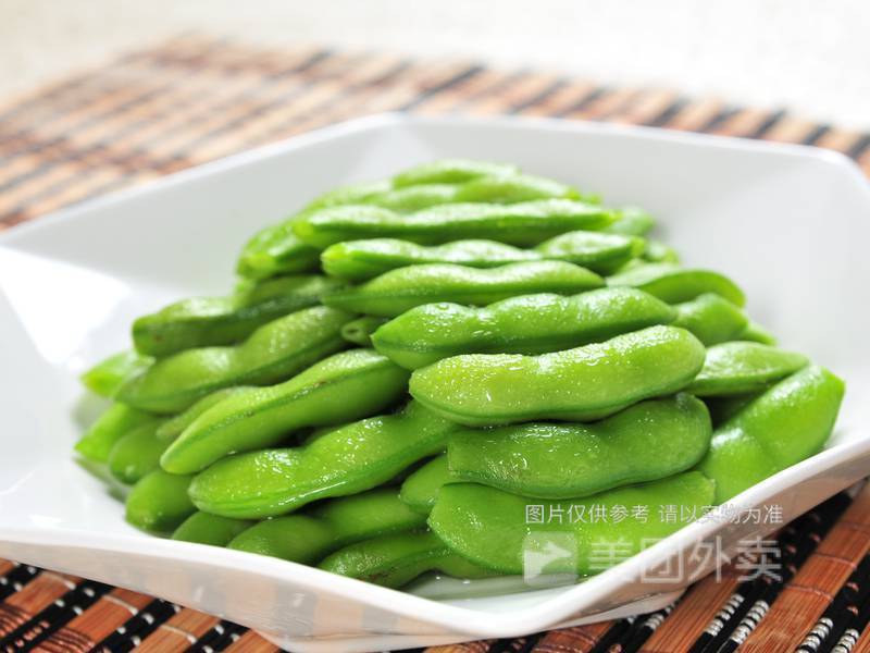 盐水毛豆节图片