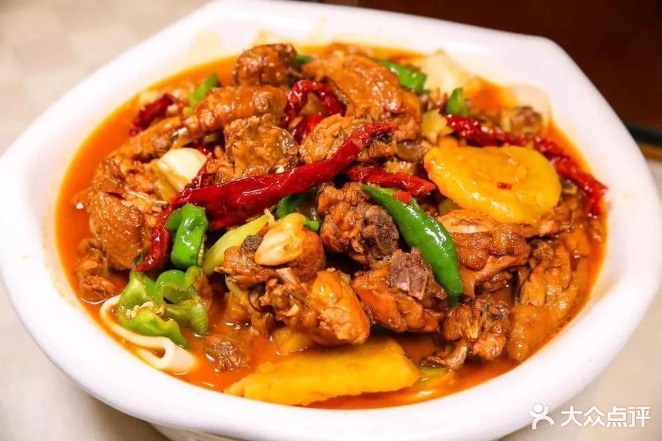 大盘鸡单人图片