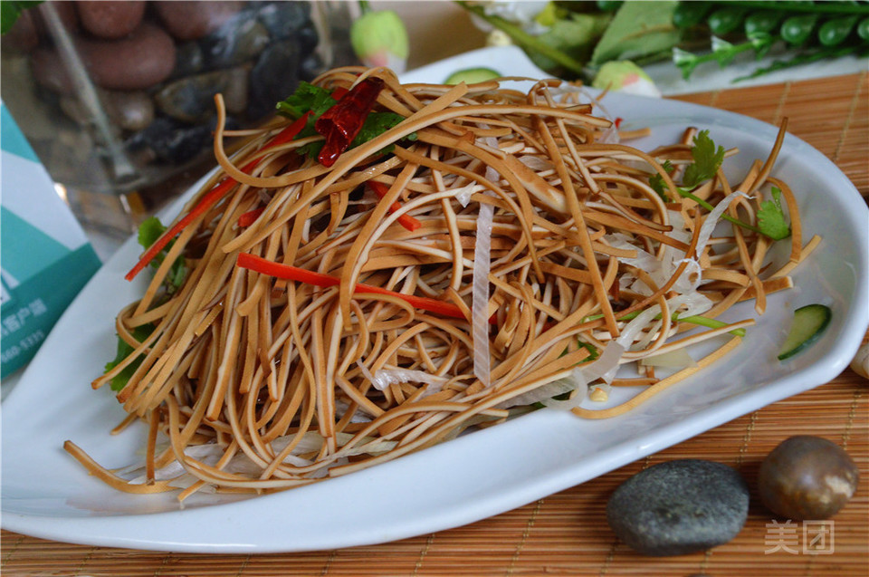 凉拌豆筋图片