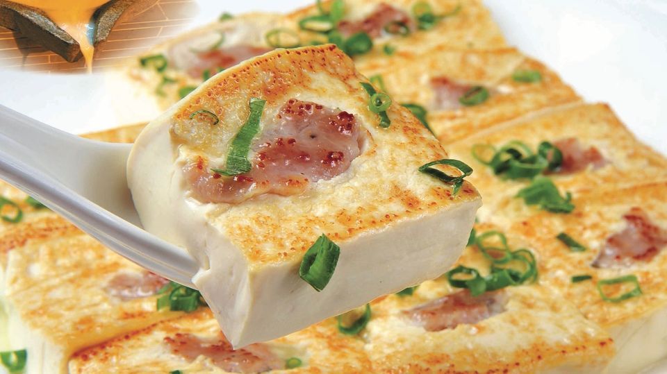 客家煎酿豆腐图片