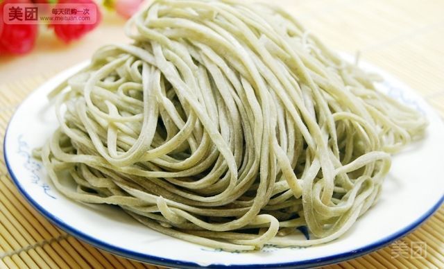 手工绿豆面图片