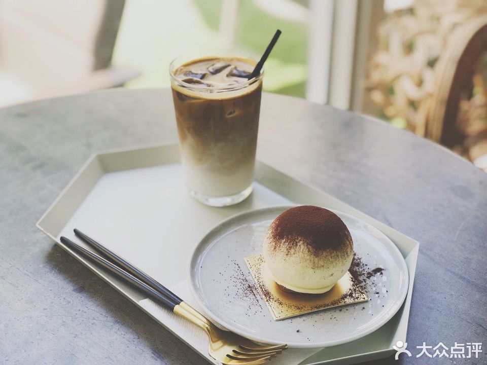 蓝丝绒拿铁图片