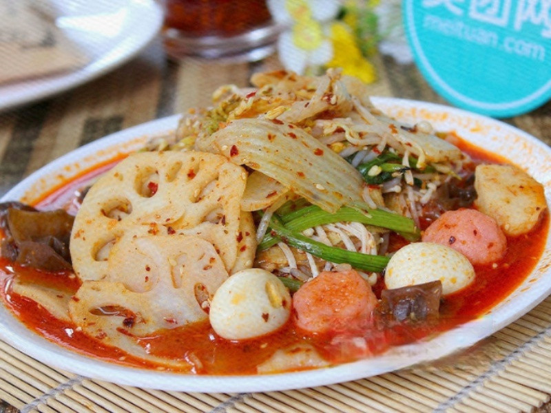 正宗抚顺麻辣拌炸串