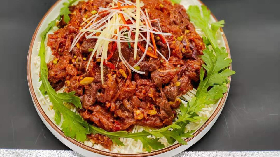 生煎黄牛肉图片