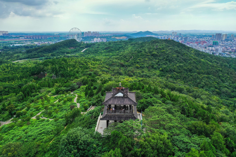 淮南舜耕山游玩线路图图片