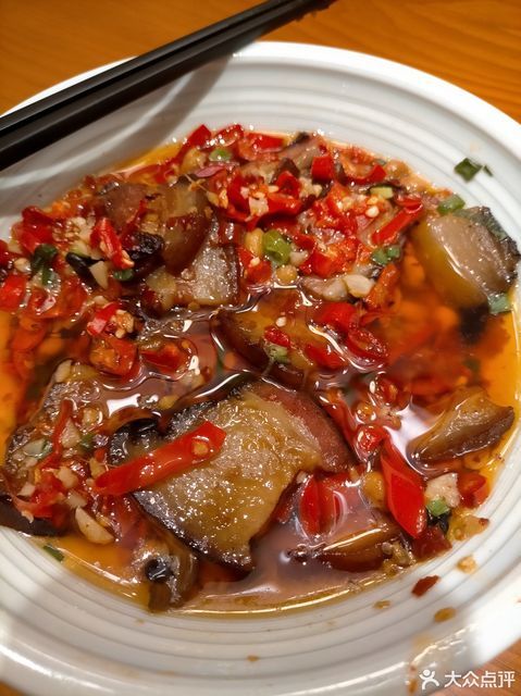 腊八豆蒸腊肉图片