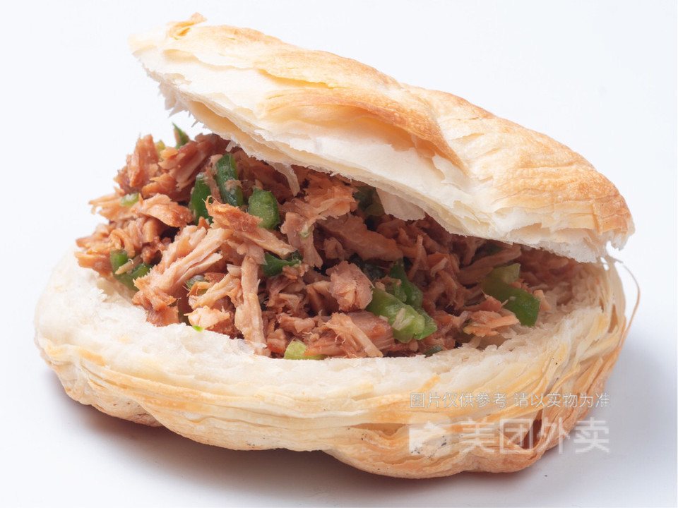 酥皮肉夹馍图片