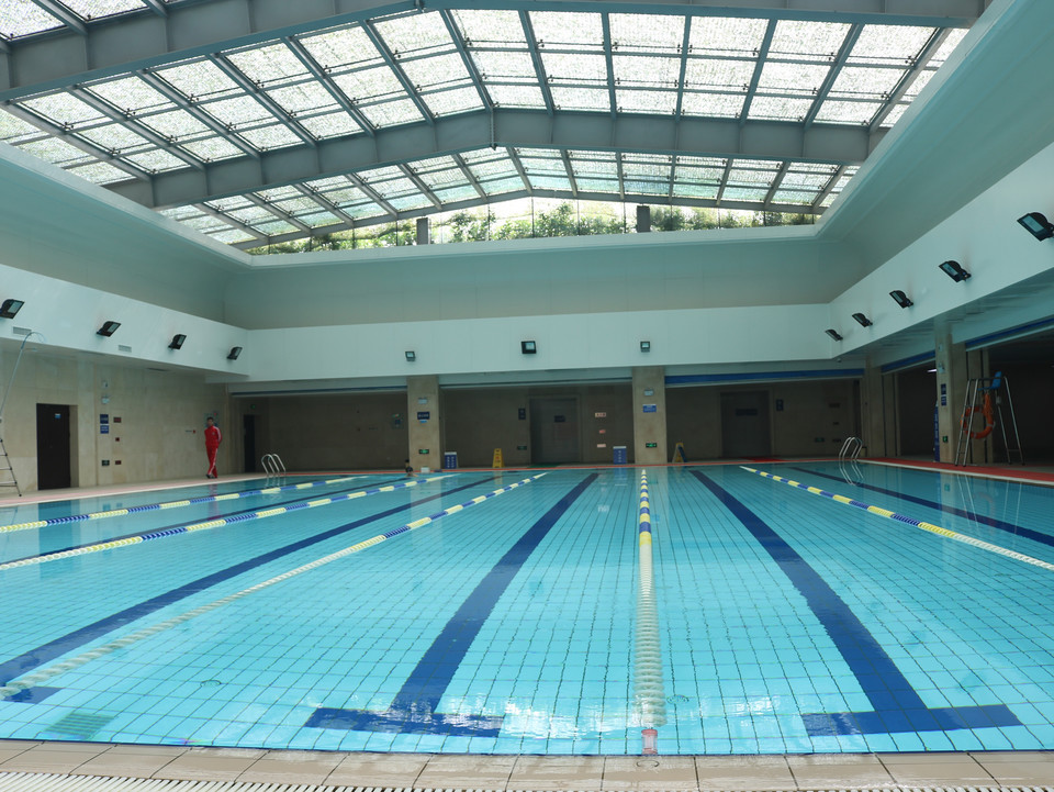 铜陵市体育中心游泳馆图片