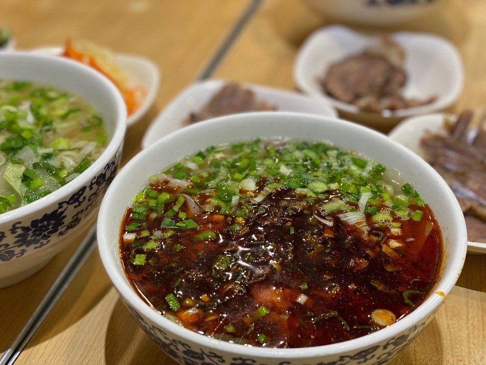 金强兰州牛肉面图片