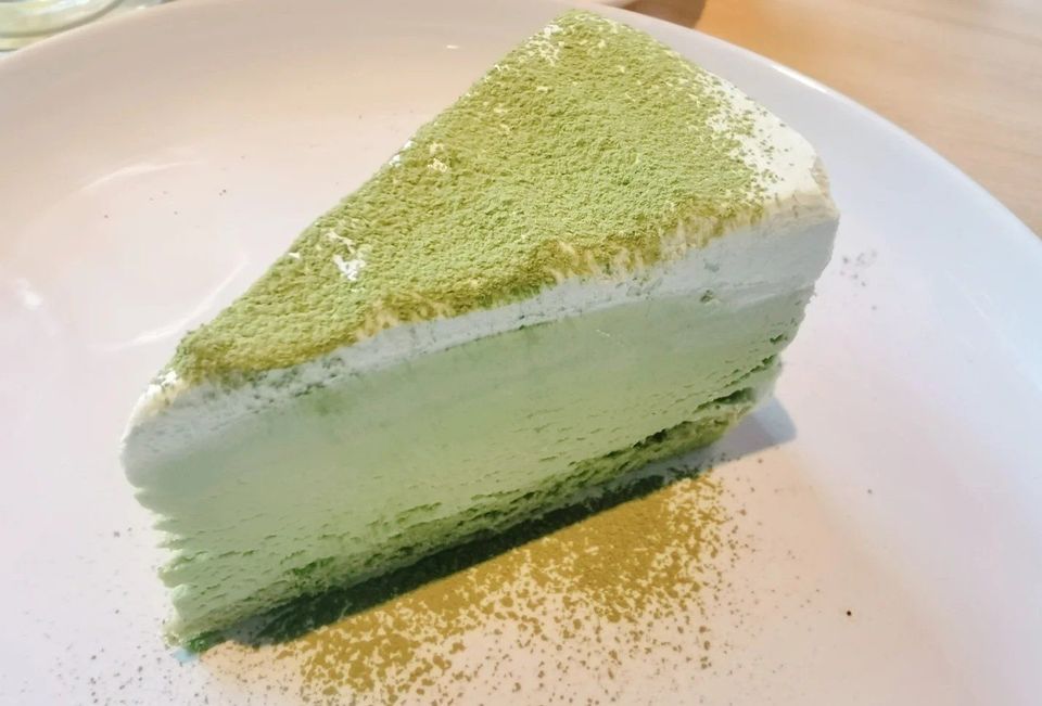 抹茶雪域蛋糕图片