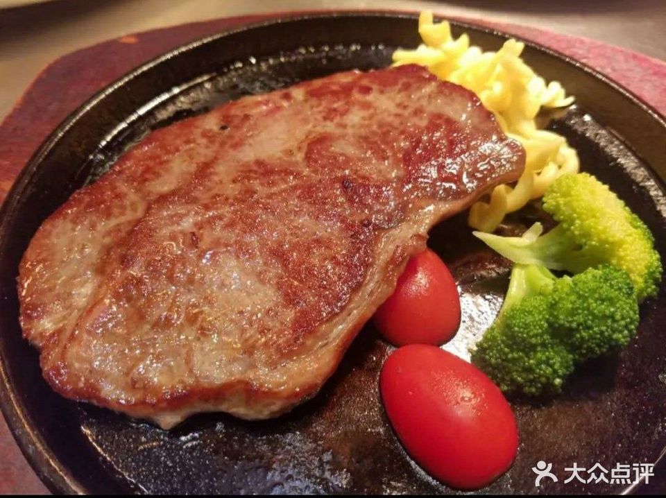 黑椒板腱牛排图片