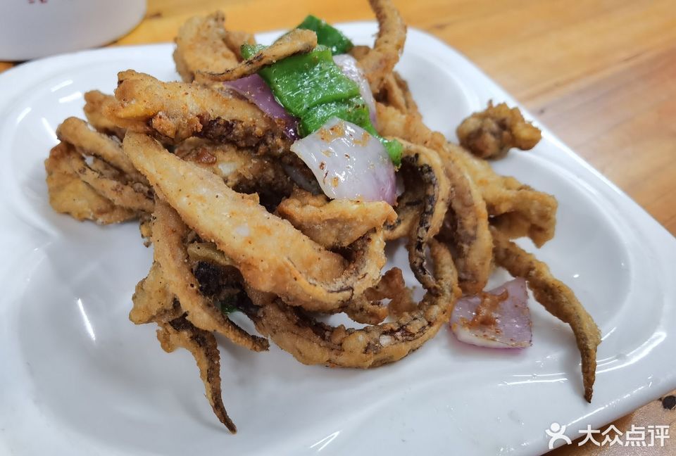 椒盐鱿鱼酥图片