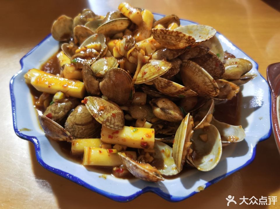 年糕炒花甲图片