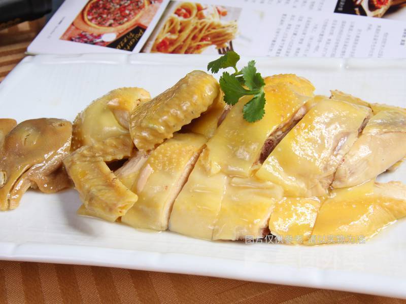 白切湛江鸡饭图片