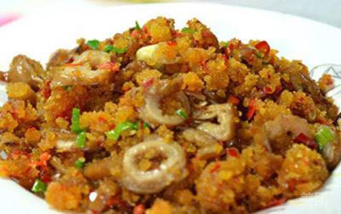 渣辣椒肥肠图片