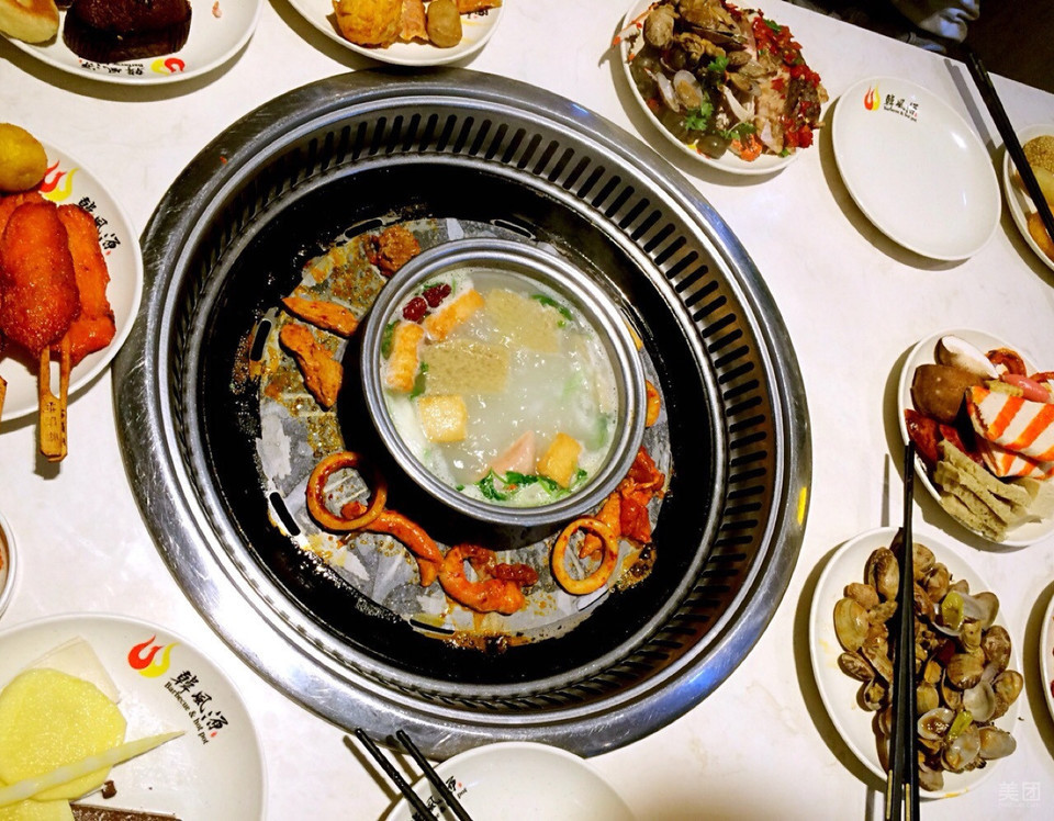 烤肉火锅图片