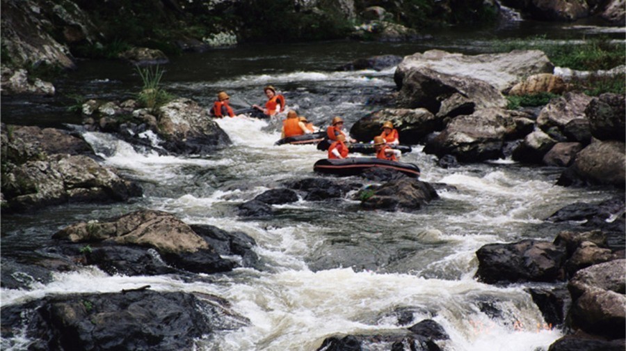 寿山溪漂流图片