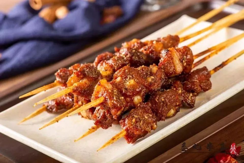 烤排骨串图片