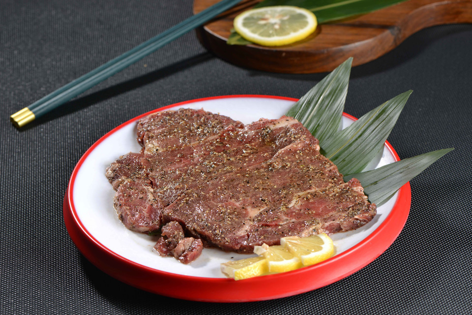 黑胡椒牛排图片