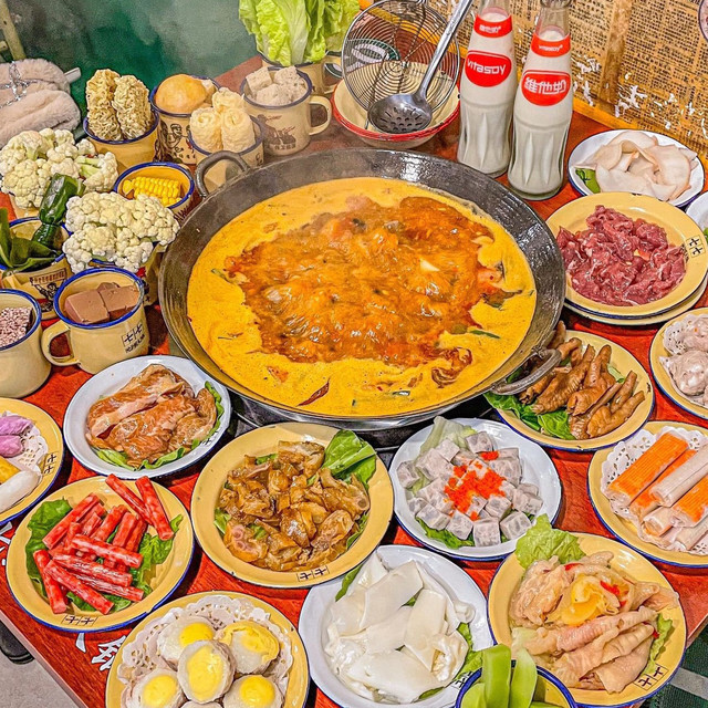 七七地摊火锅(美食街店)图片