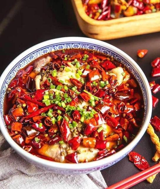 正宗重庆老八麻辣鱼图片