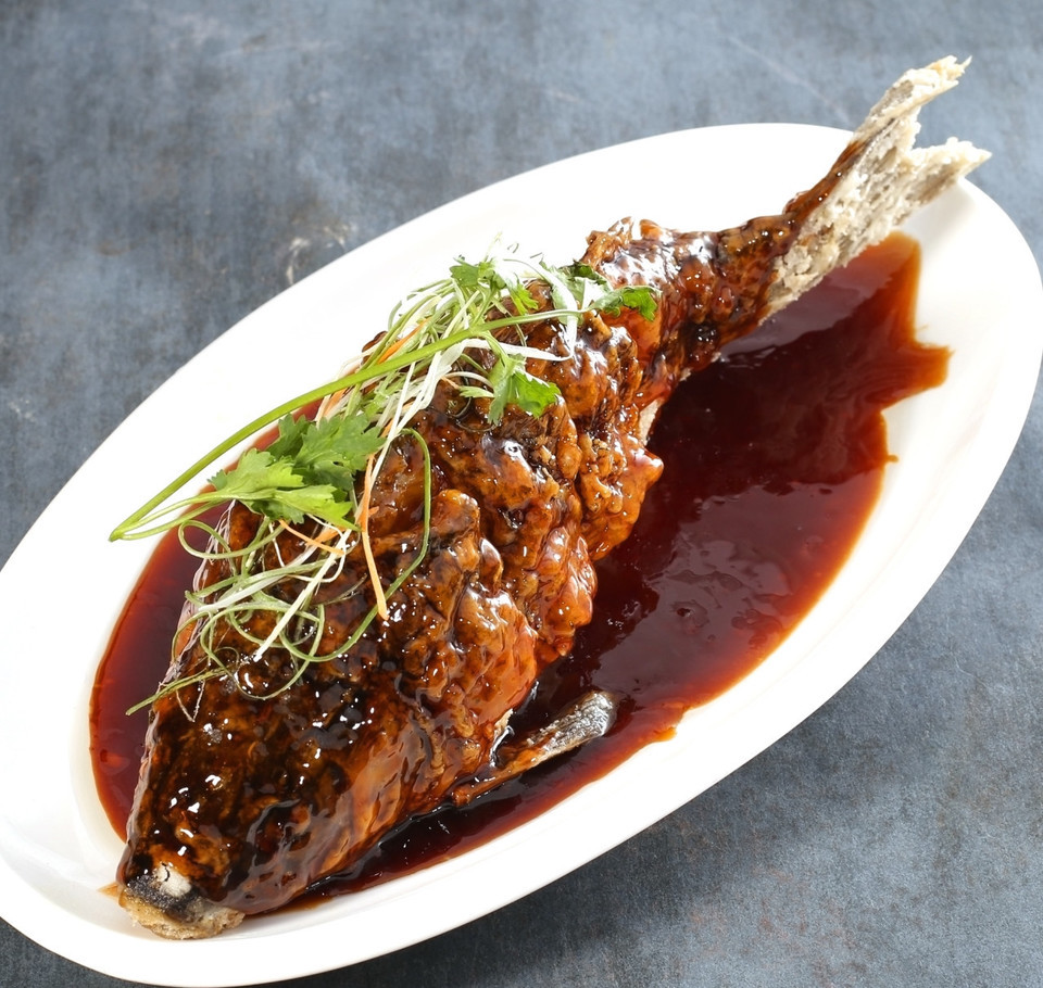 糖醋脆皮鱼图片