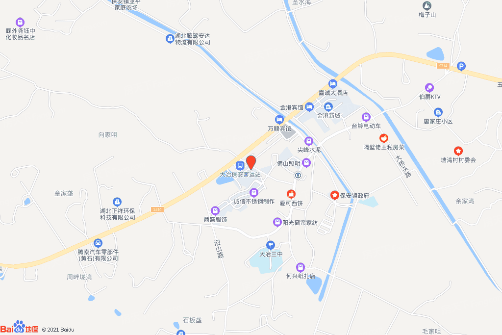 河北新保安地图图片