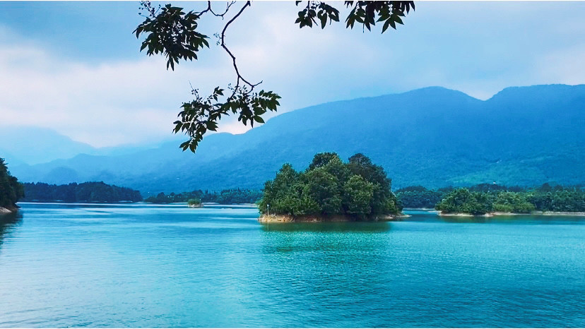 白水湖风景区图片