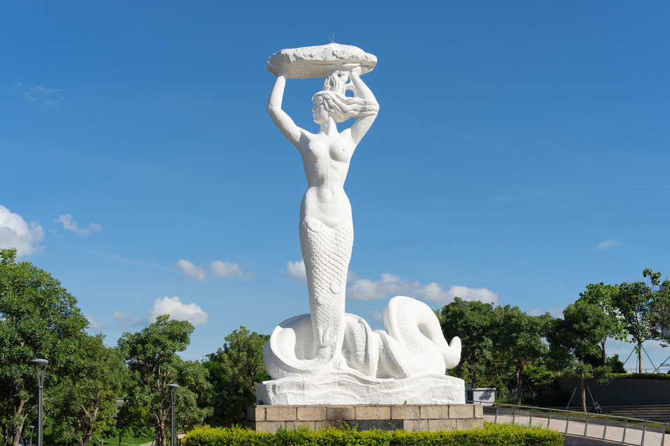 苏州女娲雕像图片