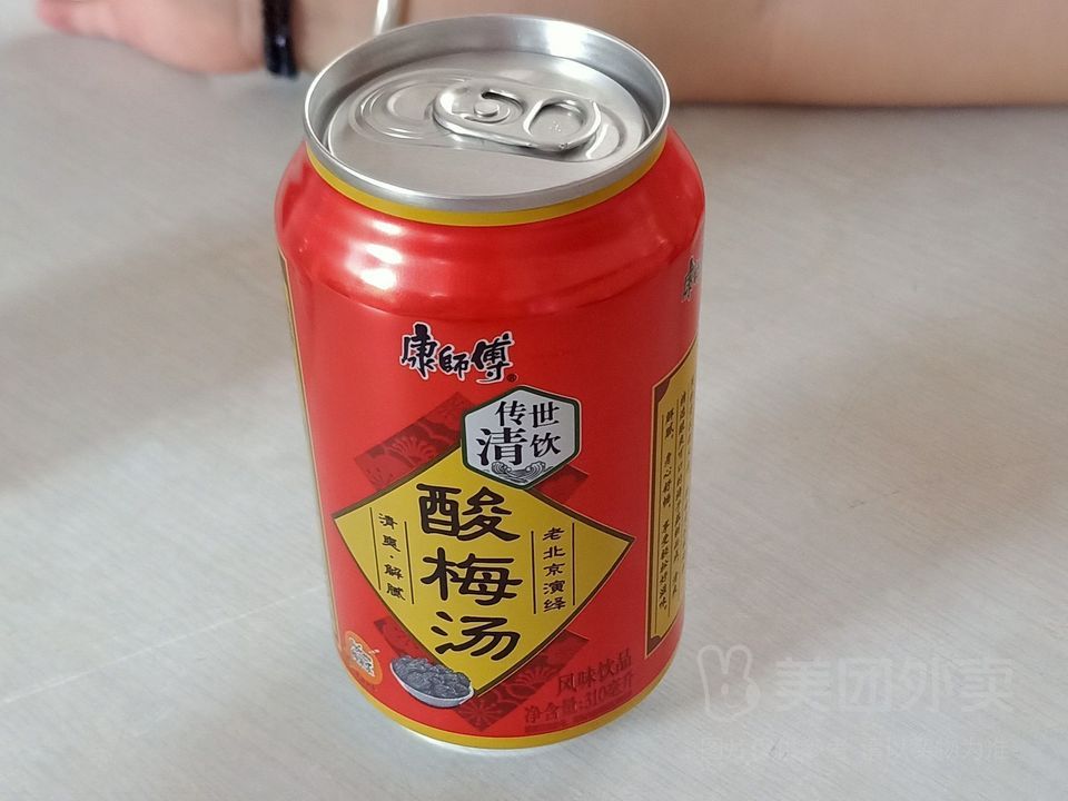 统一酸梅汤罐装图片
