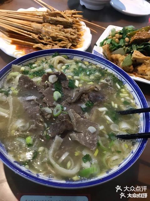 驴肉汤泡饼图片