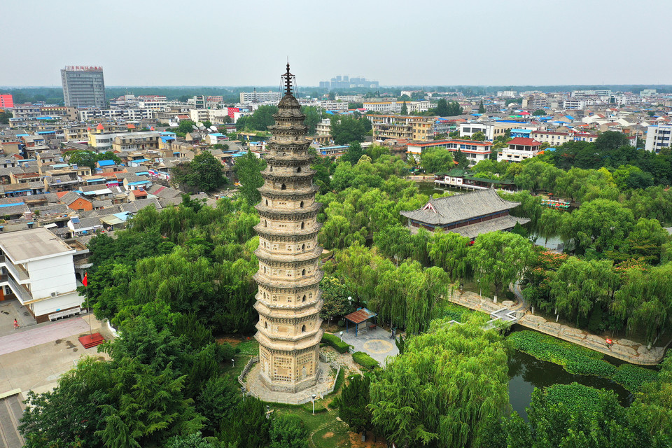 万佛塔公园图片