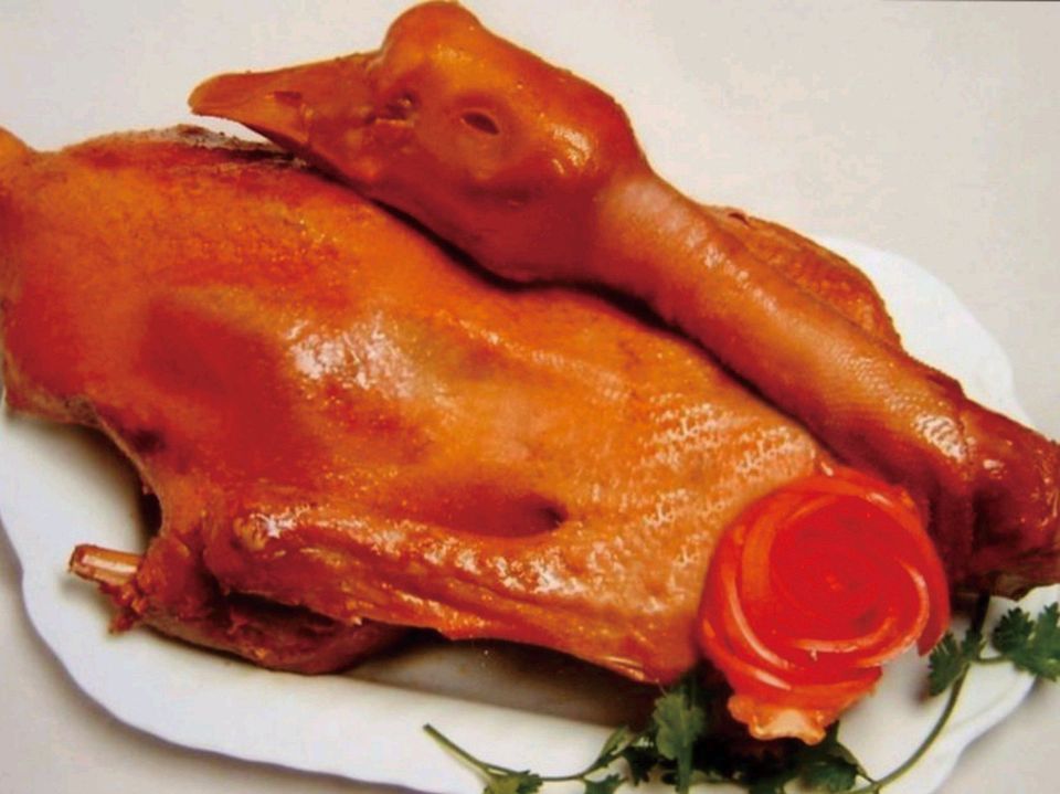 雪乡特色烤鹅图片