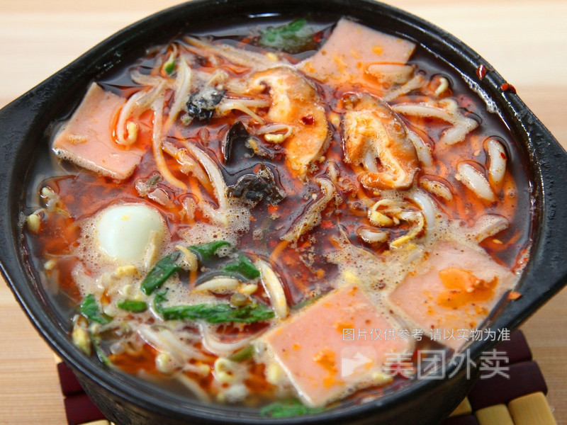 火腿肠米线图片