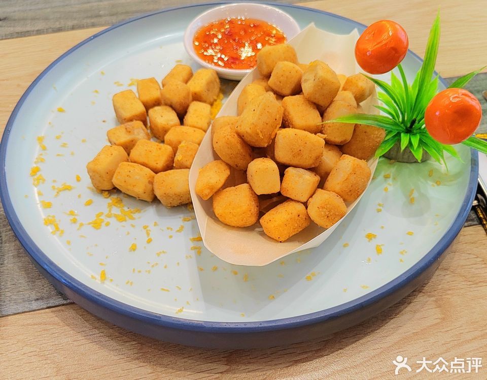 一口酥豆腐图片