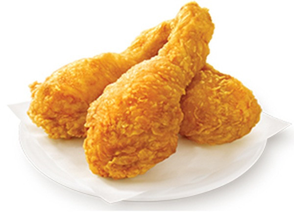 黄金脆皮鸡腿图片