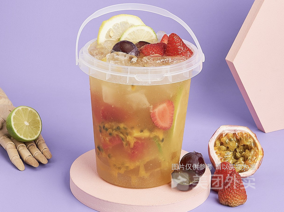 超级水果茶图片