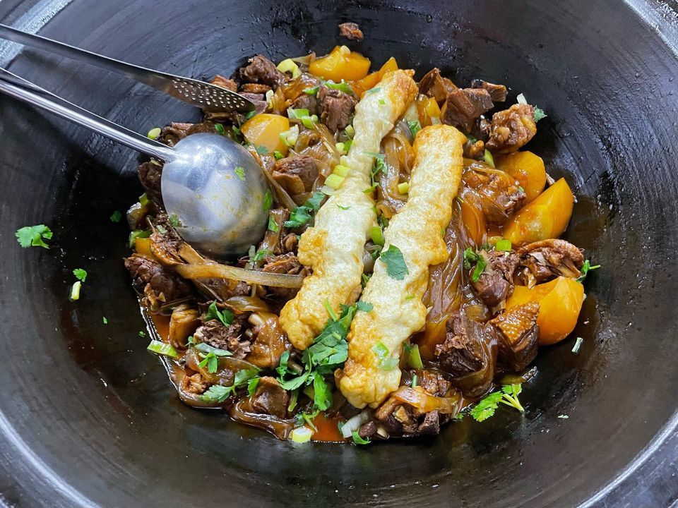 铁锅炖大鹅图片