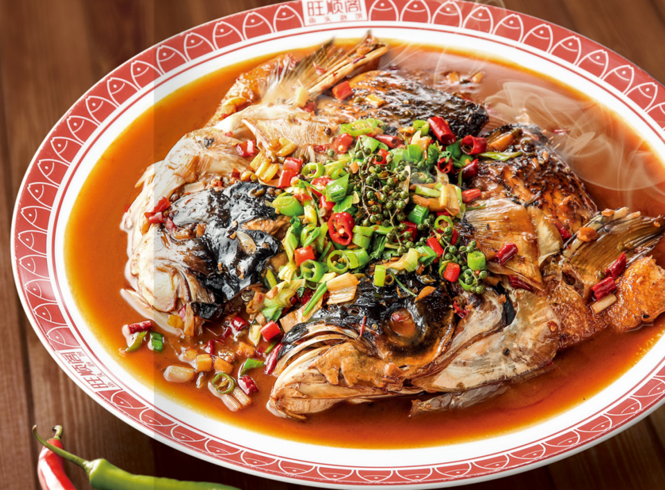 麻辣鱼头图片