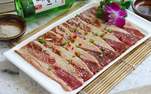 秘制牛五花图片