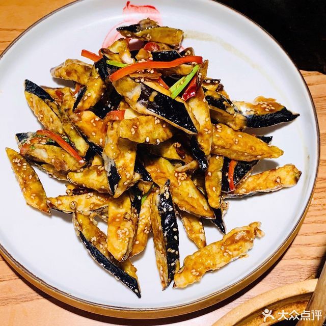 椒麻风味茄子图片