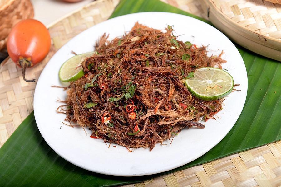 柠檬舂干巴图片