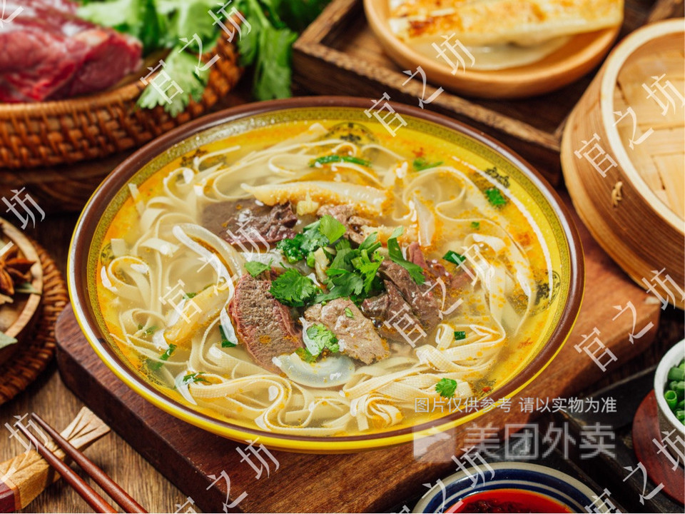 牛杂豆皮汤图片